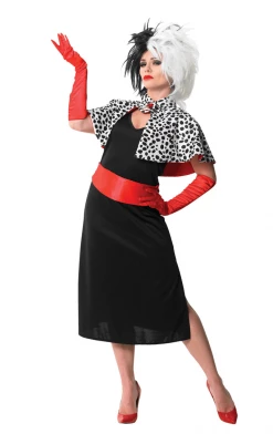 Rubies Womens Disney Cruella De Vil Costume All Themes