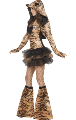 Smiffys Adult Tutu Tiger Animal Costume