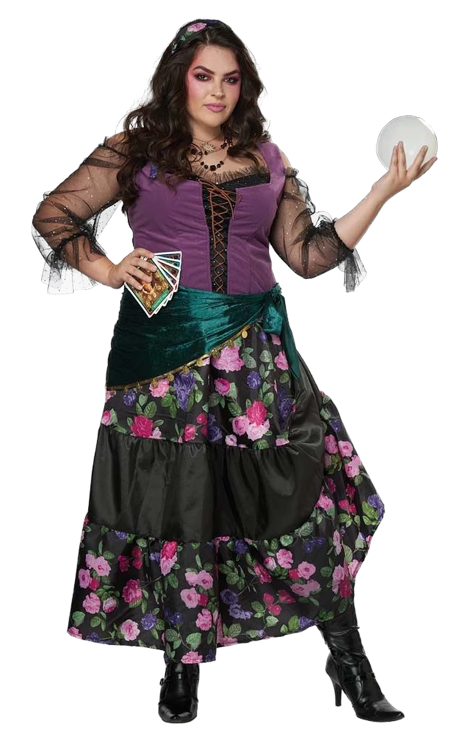 California Costumes Womens Fortune Teller Plus Size Costume 3 California Costumes Womens Fortune Teller Plus Size Costume