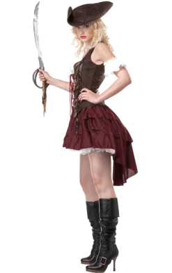 California Costumes All Themes Womens Sexy Swashbuckler Pirate Costume