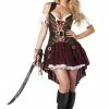 California Costumes All Themes Womens Sexy Swashbuckler Pirate Costume