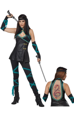 California Costumes Ladies Sexy Ninja Costume