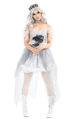California Costumes Womens Ghostly Bride Halloween Costume