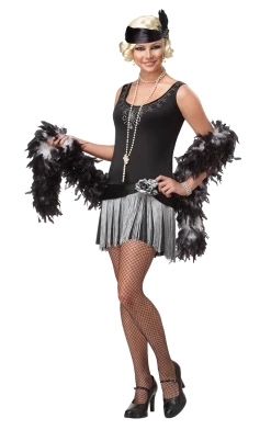 California Costumes Teen Flapper Girl Costume All Themes