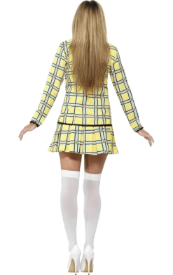 Smiffys Adult Yellow Clueless Cher Costume