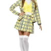 Smiffys Adult Yellow Clueless Cher Costume
