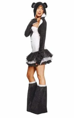 Smiffys All Themes Adult Tutu Panda Animal Costume