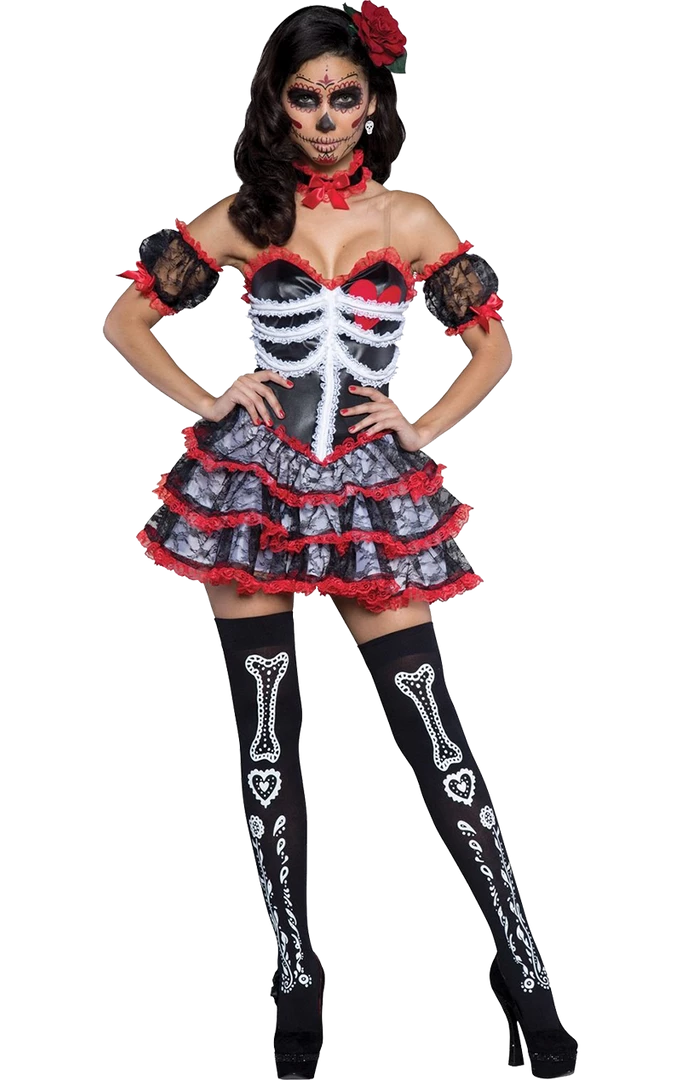 InCharacter Costumes Womens Senorita Bone-Ita Costume 3 InCharacter Costumes Womens Senorita Bone-Ita Costume