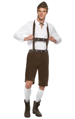 Smiffys Bavarian Man Costume All Themes