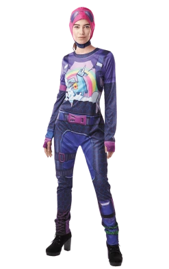 Rubies Adult Brite Bomber Fortnite Costume - Deluxe All Themes