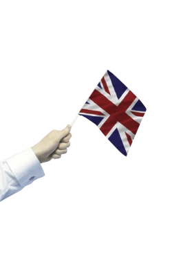 Amscan Great Britain Hand Flag Accessory All Themes