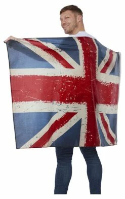 Generic British Vintage Style Union Jack Flag Accessory
