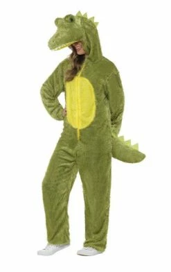 Smiffys All Themes Adult Crocodile Animal Onesie Costume