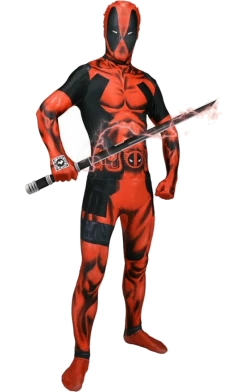 Body Republic Deluxe Deadpool Morphsuit With Zappar