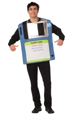 Rasta Imposta All Themes Adult Floppy Disc Costume