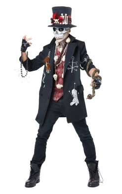 California Costumes All Themes Adult Voodoo Dude Costume