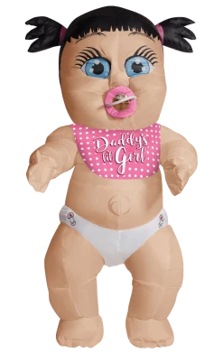 Rubies Adult Daddys Girl Inflatable Costume All Themes