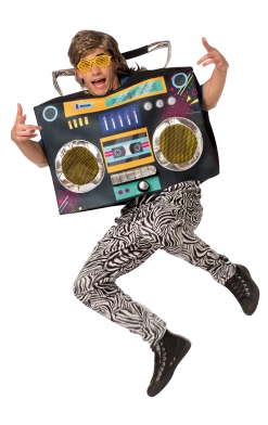 Rasta Imposta Adult Boombox Stereo Costume
