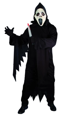 Smiffys Adult Screamer Gown And Facepiece Costume All Themes