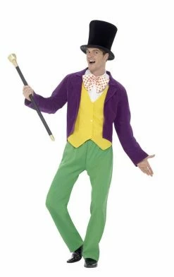 Smiffys Adult Storybook Willy Wonka Costume All Themes