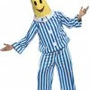 Smiffys All Themes Adult Bananas In Pyjamas Costume
