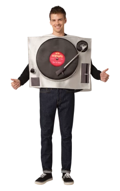Rasta Imposta All Themes Adult DJ Turntable Costume