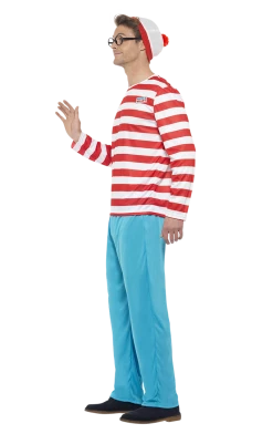 Smiffys All Themes Mens Wheres Wally Costume