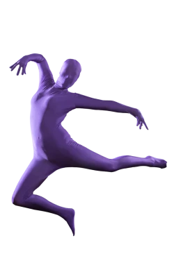 Body Republic Purple Morphsuit Costume