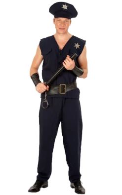Generic Mens Police Officer Costume