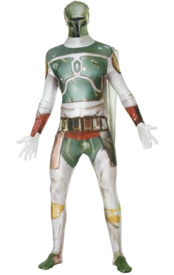 Body Republic Adult Boba Fett Morphsuit Costume
