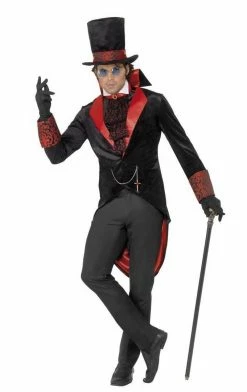 Smiffys All Themes Adult Dracula Halloween Costume