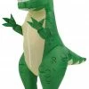 Rubies Adult Inflatable Rex Toy Story Costume 2 Rubies Adult Inflatable Rex Toy Story Costume