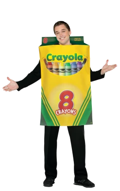 Generic Crayola Box Of 8 Costume