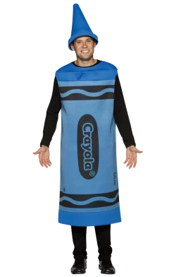 Rasta Imposta All Themes Mens Blue Crayola Costume