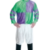 Fun Shack Jockey Green Purple Costume 1 Fun Shack Jockey Green Purple Costume