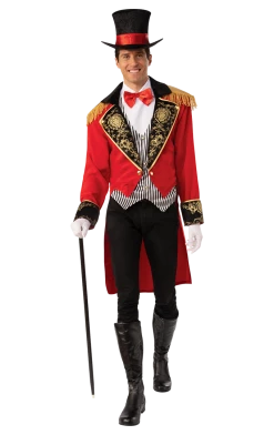 Bristol Novelty Mens Ringmaster Circus Costume All Themes