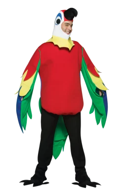 Rasta Imposta Adult Light Weight Parrot Costume
