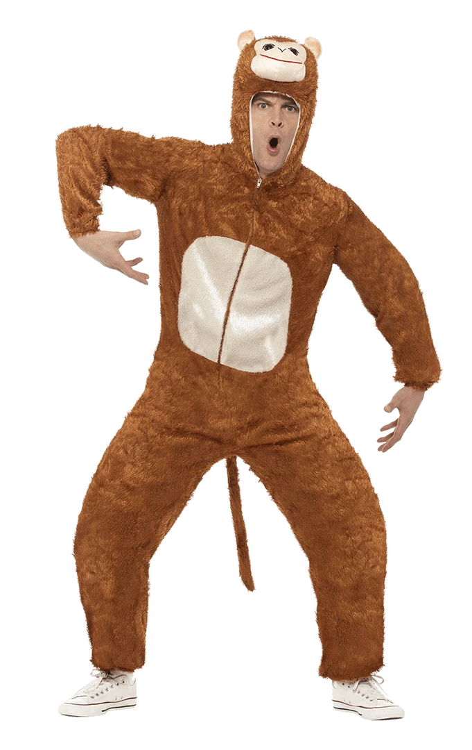 Smiffys Adult Monkey Costume 3 Smiffys Adult Monkey Costume