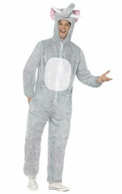 Smiffys Adult Elephant Suit Animal Costume All Themes