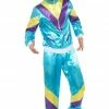 Smiffys Adult 80s Shell Suit Costume