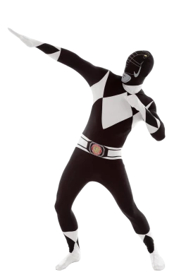 Body Republic Black Power Ranger Morphsuit