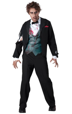 InCharacter Costumes Adult Gruesome Groom Fancy Dress All Themes
