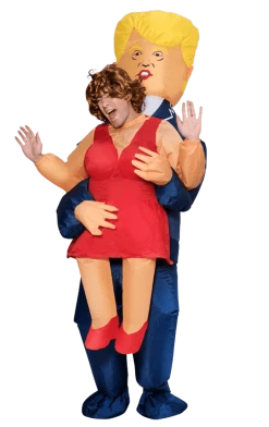 Body Republic All Themes Adult Donald Trump Inflatable Pick Up Costume