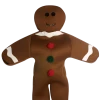 Generic Mens Costumes Gingerbread Man Costume