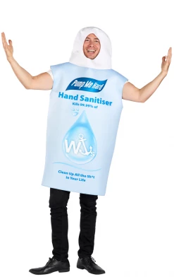 Orion Costumes Unisex Funny Hand Sanitiser Costume All Themes