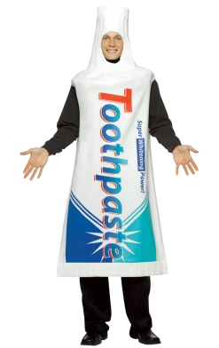 Rasta Imposta Adult Toothpaste Costume All Themes