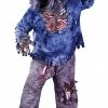 Palmer Mens Horror Zombie Halloween Costume