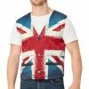Generic Mens Costumes Mens Union Jack Waistcoat