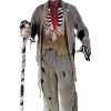 Palmer Mens Skeleton Groom Halloween Costume