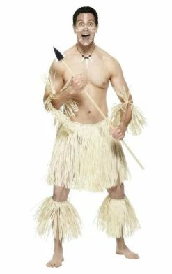 Smiffys Adult Brave Zulu Warrior Costume
